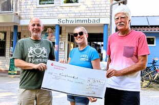 Spendenürgabe 2026 an Freibadverein